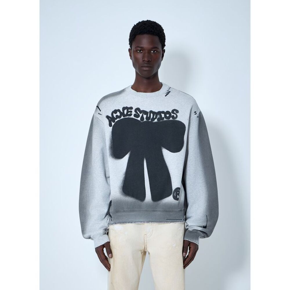 Acne Studios Men Sprayed Logo Sweatshirt